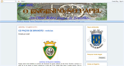 Desktop Screenshot of engenhonopapel.blogspot.com