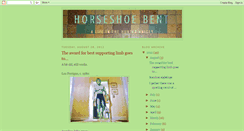 Desktop Screenshot of horseshoebent.blogspot.com