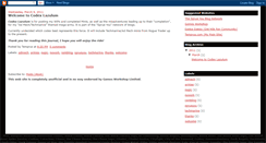 Desktop Screenshot of codexlazulum.blogspot.com