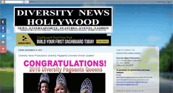 Desktop Screenshot of diversitynewshollywood.blogspot.com