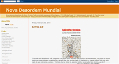 Desktop Screenshot of novadesordemmundial.blogspot.com