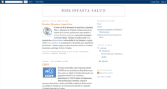 Desktop Screenshot of bibliocsalud.blogspot.com