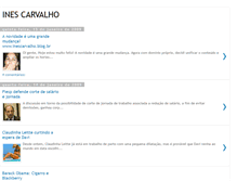 Tablet Screenshot of bloginescarvalho.blogspot.com