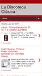 Mobile Screenshot of ladiscotecaclasica.blogspot.com
