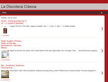 Tablet Screenshot of ladiscotecaclasica.blogspot.com
