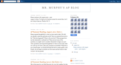 Desktop Screenshot of murphyap.blogspot.com