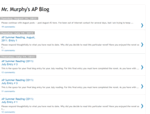 Tablet Screenshot of murphyap.blogspot.com