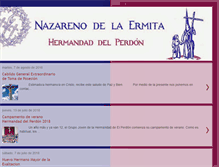 Tablet Screenshot of nazarenodelaermita.blogspot.com