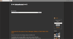 Desktop Screenshot of indiankhichdi.blogspot.com
