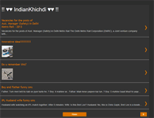 Tablet Screenshot of indiankhichdi.blogspot.com