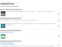Tablet Screenshot of matematicascastrosanmiguel.blogspot.com