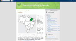 Desktop Screenshot of desenvolvimentosocialdomaranhao.blogspot.com