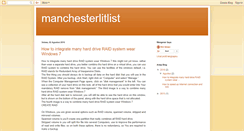 Desktop Screenshot of manchesterlitlist.blogspot.com