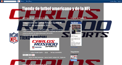 Desktop Screenshot of carlosrosadosportsnfl.blogspot.com