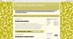 Desktop Screenshot of imaginecreateshare.blogspot.com