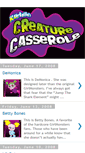 Mobile Screenshot of creaturecasserole.blogspot.com