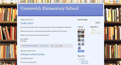 Desktop Screenshot of greenwichelementaryschool.blogspot.com