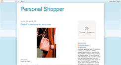 Desktop Screenshot of personalshopperbarcelona.blogspot.com