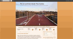 Desktop Screenshot of porelcarrilbici.blogspot.com