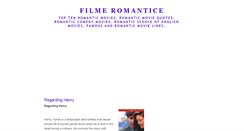 Desktop Screenshot of filme-romantice.blogspot.com