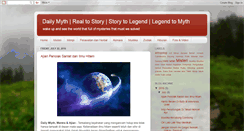 Desktop Screenshot of dailymyth.blogspot.com
