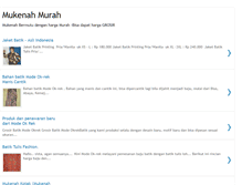 Tablet Screenshot of mukenahmurah.blogspot.com
