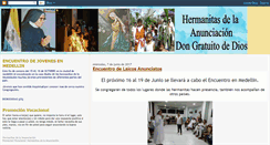 Desktop Screenshot of hermanitasdelaanunciacion.blogspot.com