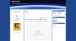 Desktop Screenshot of matristerra.blogspot.com