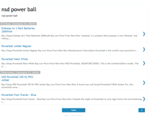Tablet Screenshot of bestnsdpowerball.blogspot.com