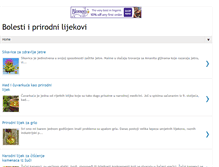 Tablet Screenshot of bolest-moja.blogspot.com