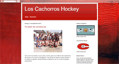 Desktop Screenshot of loscachorroshockey.blogspot.com
