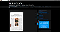 Desktop Screenshot of lasjulietas1950.blogspot.com