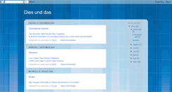 Desktop Screenshot of eigenwertiges.blogspot.com