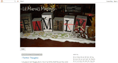 Desktop Screenshot of lilmamasmusings.blogspot.com