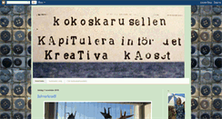 Desktop Screenshot of kokoskarusellen.blogspot.com