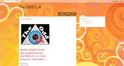 Desktop Screenshot of oddla.blogspot.com