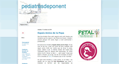 Desktop Screenshot of pediatresdeponent.blogspot.com