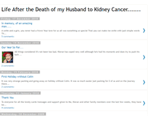 Tablet Screenshot of myhusbandskidneycancer.blogspot.com