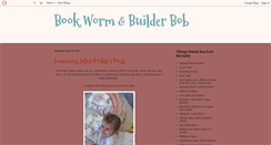 Desktop Screenshot of bookwormandbuilderbob.blogspot.com