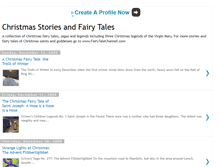 Tablet Screenshot of christmasfairytales.blogspot.com