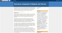 Desktop Screenshot of bulgarianinsurancecompanies.blogspot.com