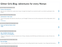 Tablet Screenshot of glitter-girls-blog.blogspot.com