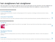 Tablet Screenshot of hair-straightener-google.blogspot.com