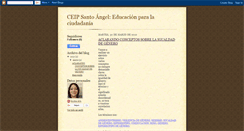 Desktop Screenshot of ciudadanossantoangel.blogspot.com