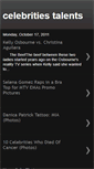 Mobile Screenshot of celebritiestalents.blogspot.com