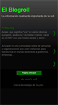 Mobile Screenshot of elblogroll.blogspot.com
