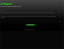 Tablet Screenshot of elblogroll.blogspot.com