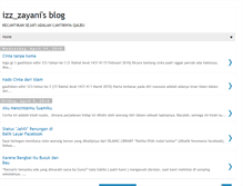 Tablet Screenshot of izzayani-nurul.blogspot.com