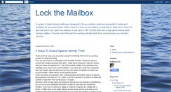 Desktop Screenshot of lockthemailbox.blogspot.com