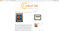 Desktop Screenshot of corkerclub.blogspot.com